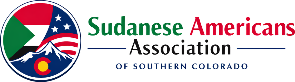 Sudanese Americans Association of Southern Colorado Logo